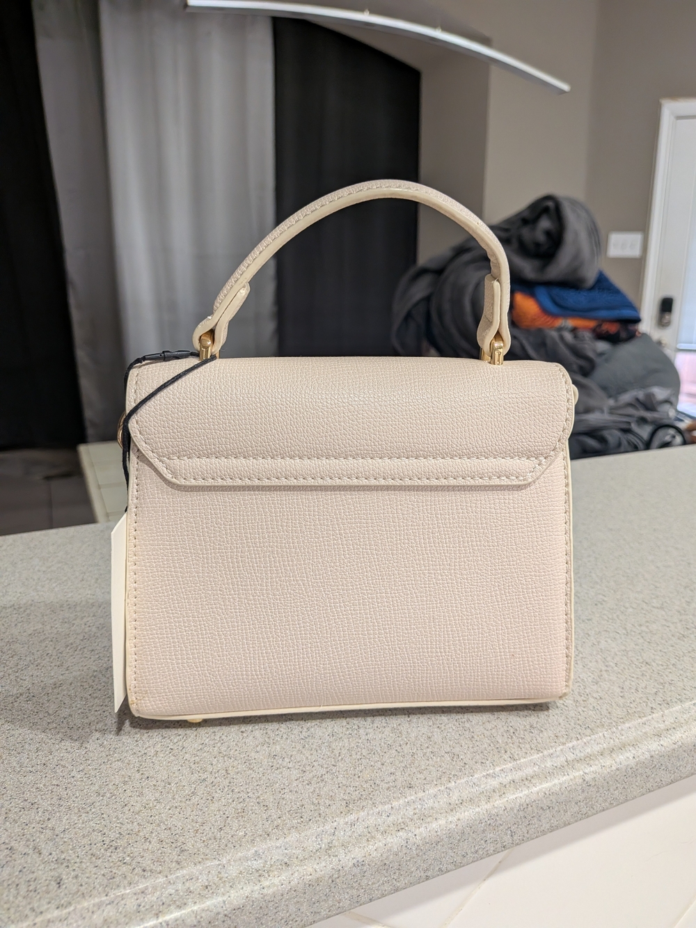 Ted Baker Cream Top-Handle Mini Bag - Picture 5 of 5